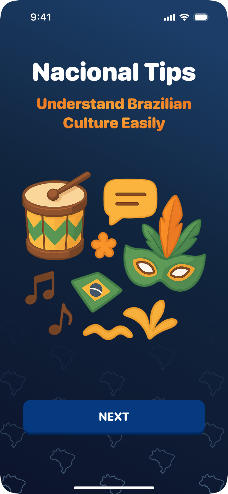 Boranacional app screen 4